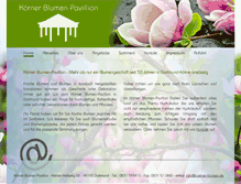 Tablet Screenshot of koerner-blumen.de